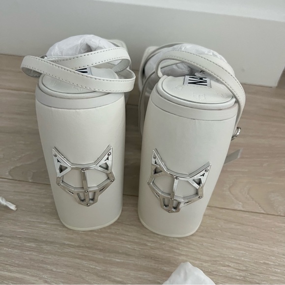 christinabrittain Naked Wolfe Jada White Leather EU37 - Picture 6 of 9